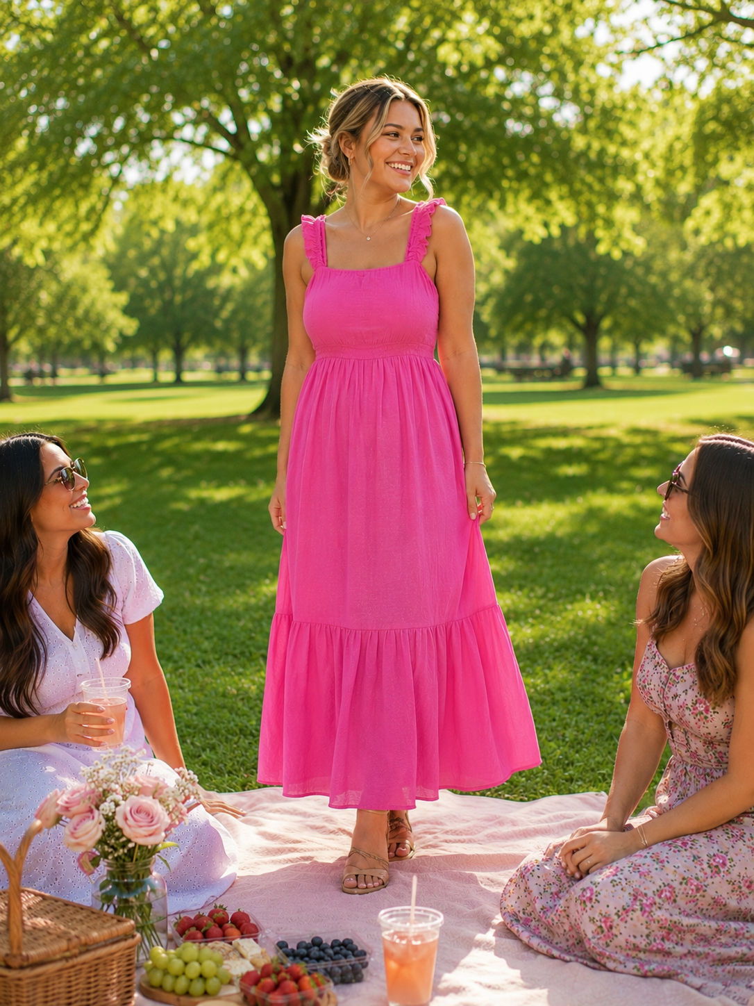 Cotton Candy Coast Dress