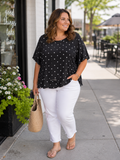 Dot Darling Plus Top