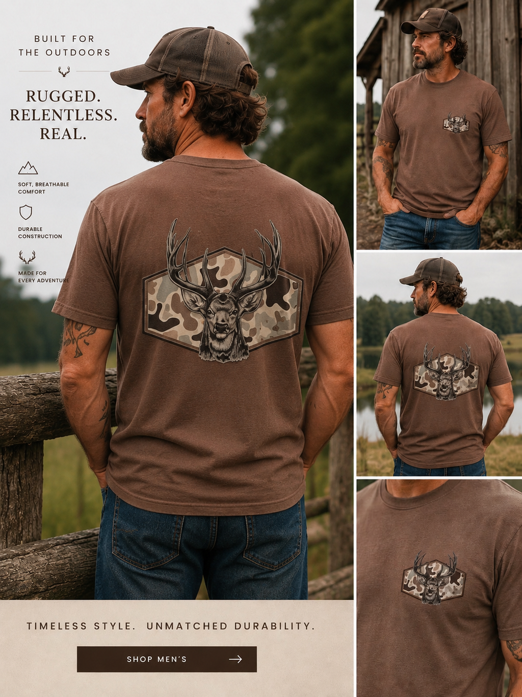 Backwoods Badge T-Shirt