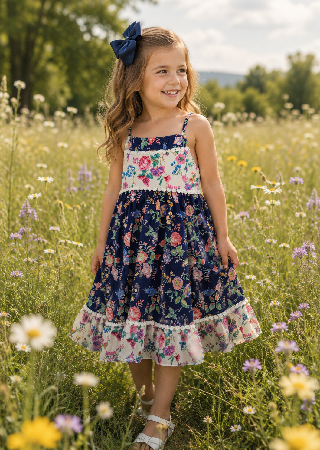 Secret Garden Ruffle Dress
