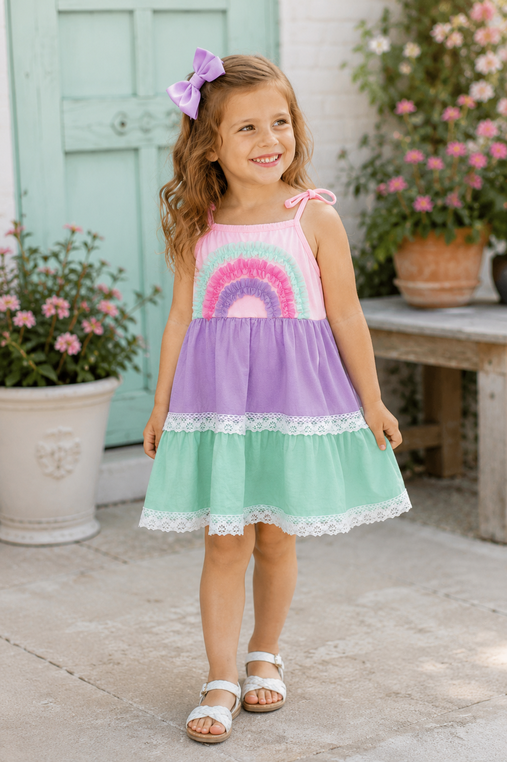 Whimsy Rainbow Dresz