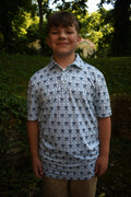 Kid's Baseball Glove Polo