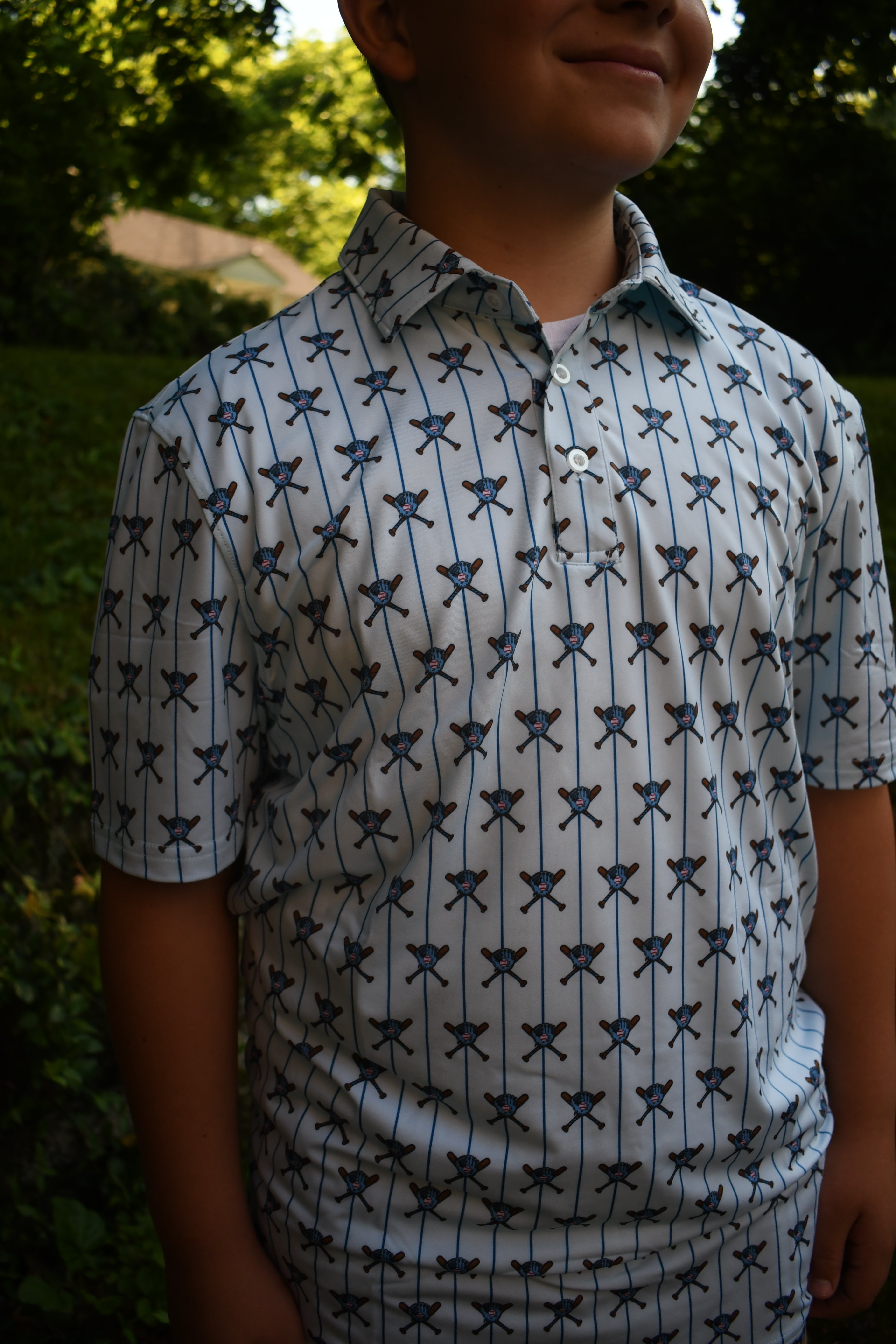 Baseball Glove Men's Polo