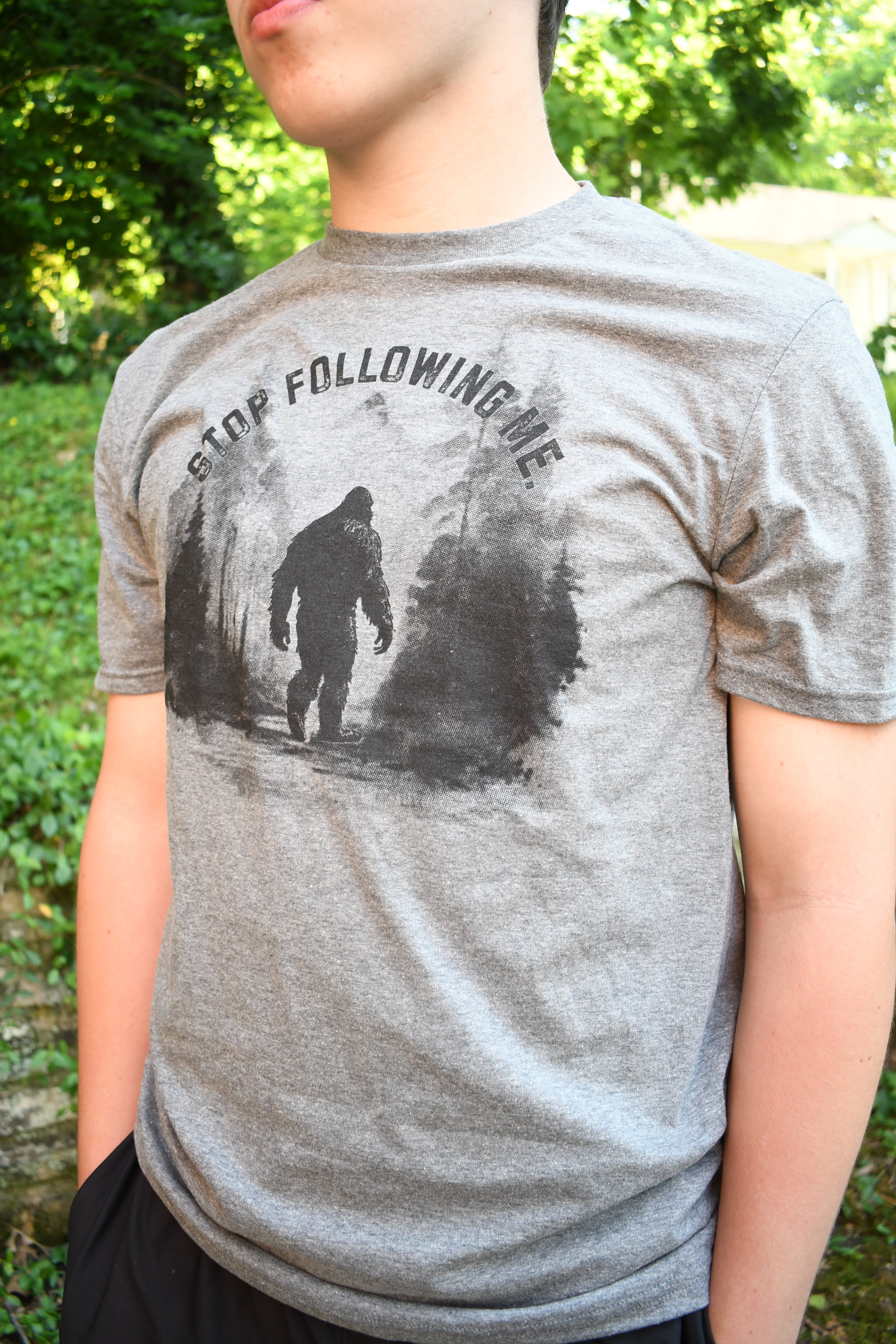Men's Stop Following Me Tee