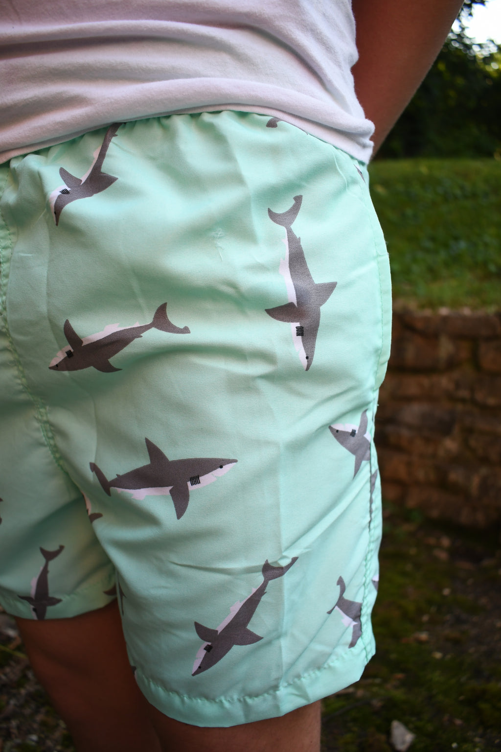 Shark Swim Trunks