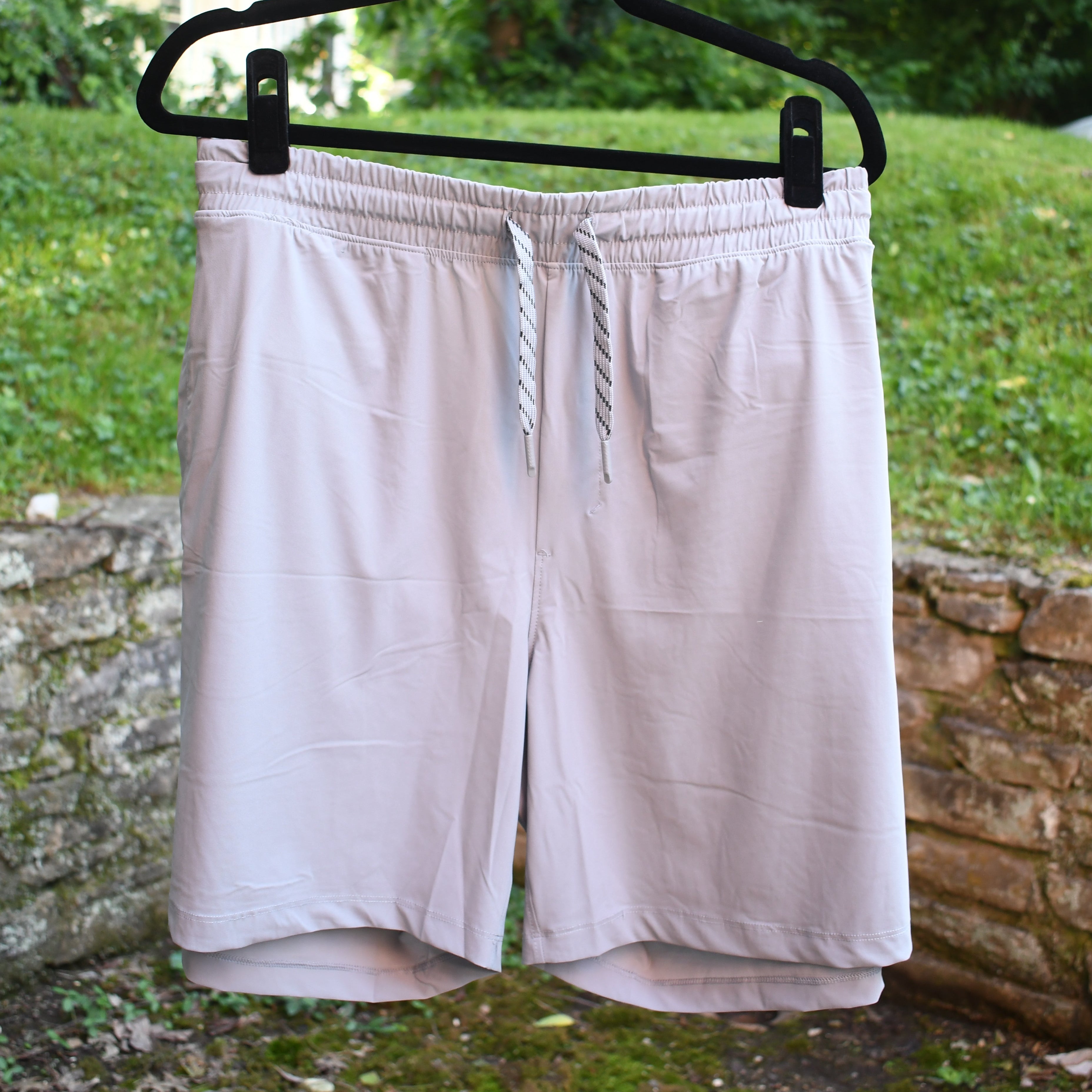Men's Light Gray Shorts