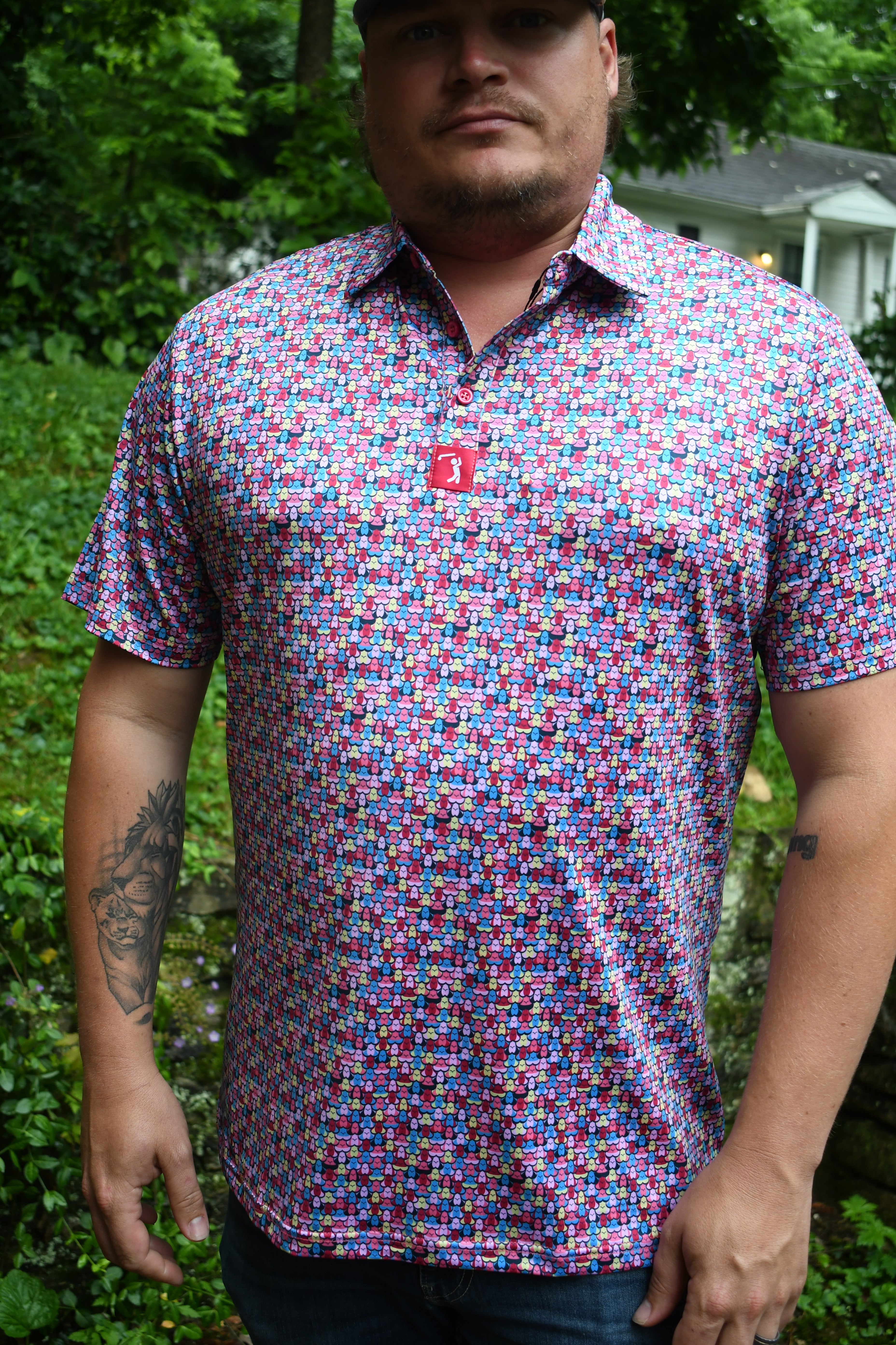 Men's Bogey Brothers POLO Eyes Up Here