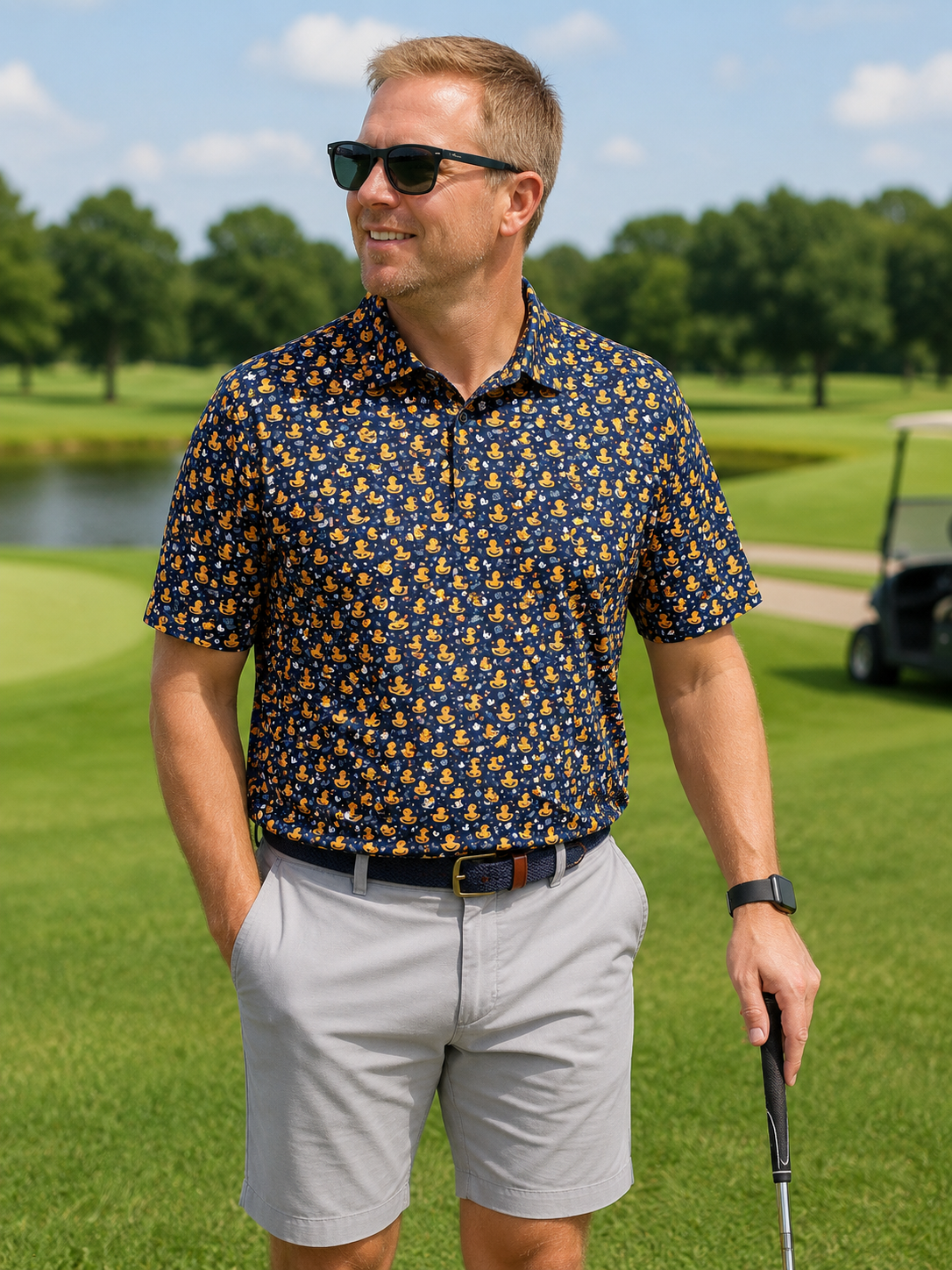 Big Duck Energy Polo